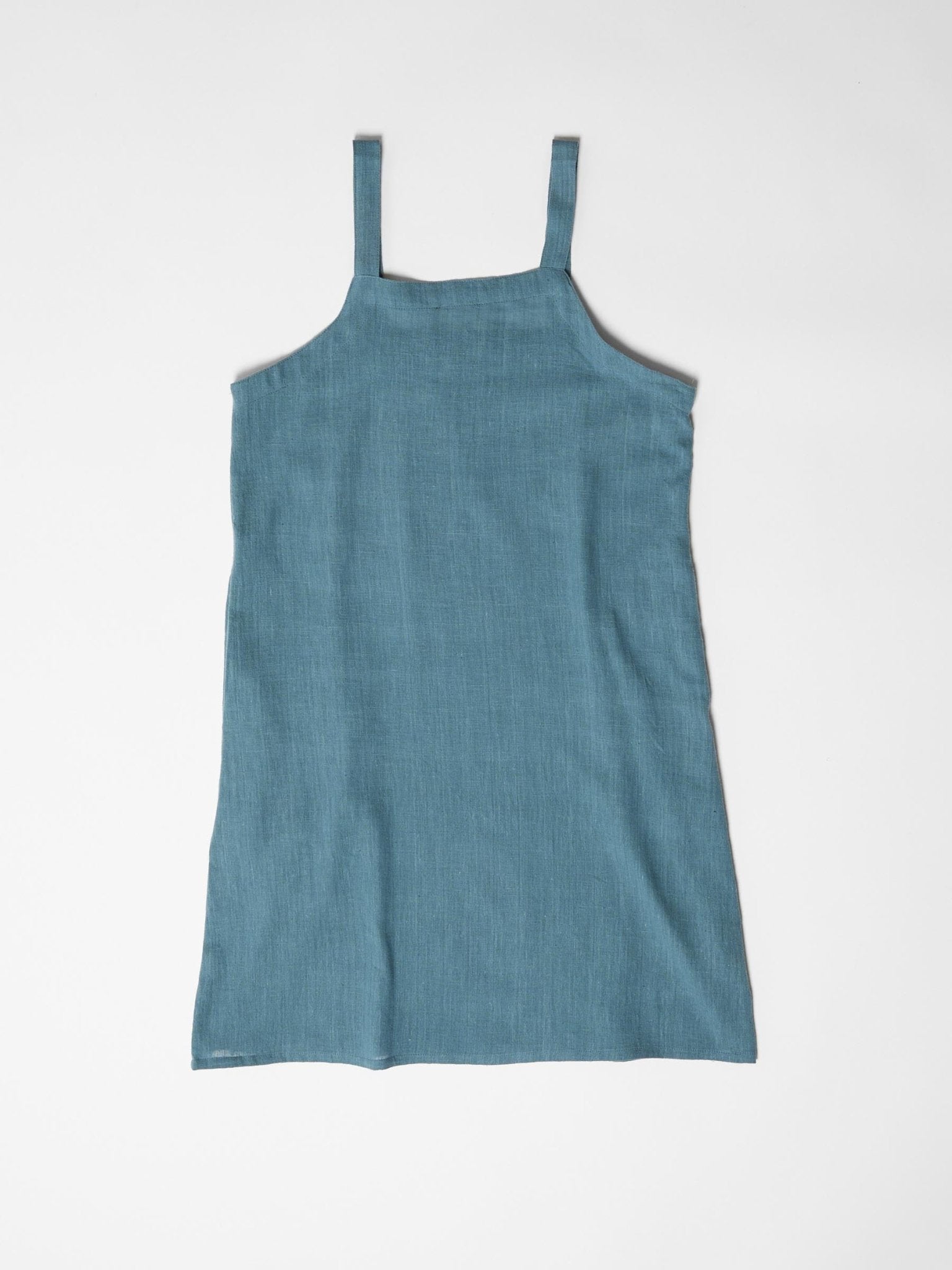 Women's Short Dress - Dark Cyan Blue - CiceroniDressesMareen