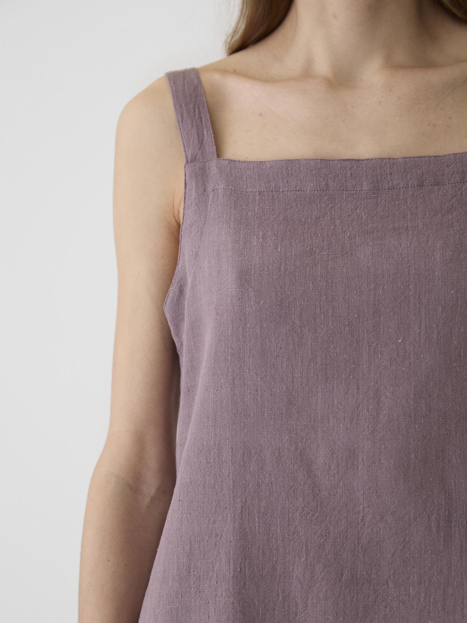 Women's Short Dress - Mauve Purple - CiceroniDressesMareen