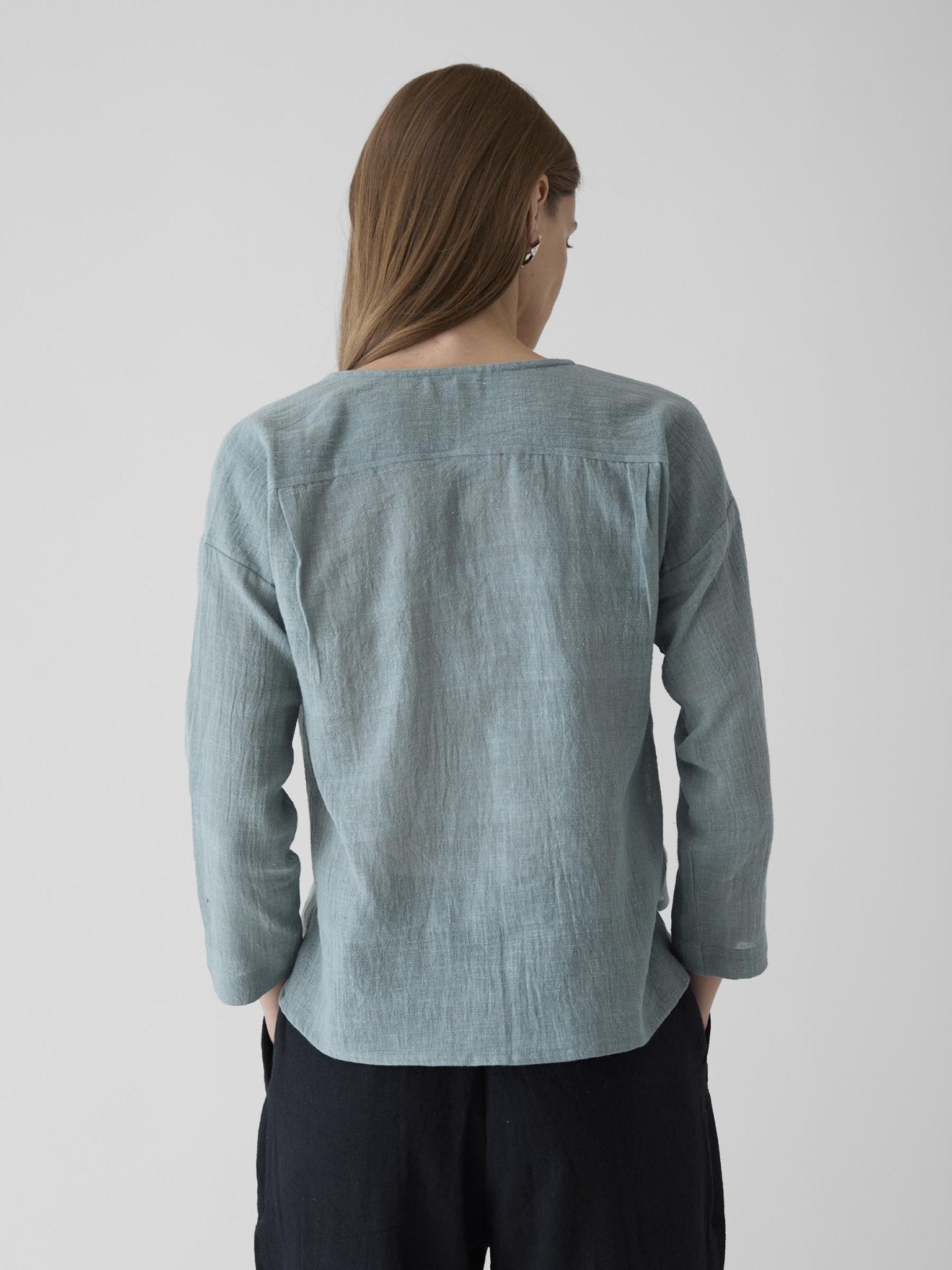 Women's V - Neck Shirt - Mint Green - CiceroniWomen ShirtsMareen