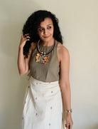 Woven Horizon Necklace - CiceroniNeckpieceBandish