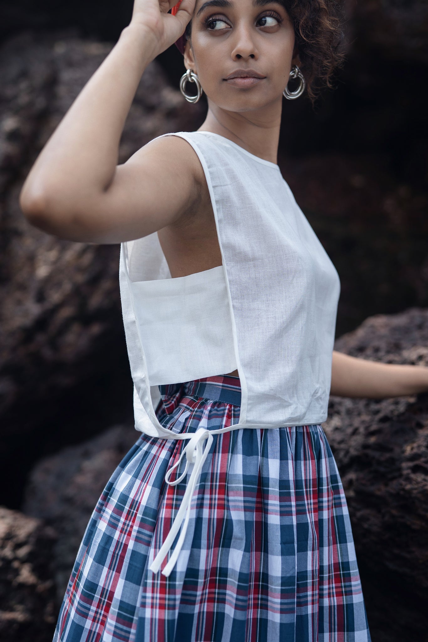 Wrap Top - White - CiceroniTopsRAAS Life