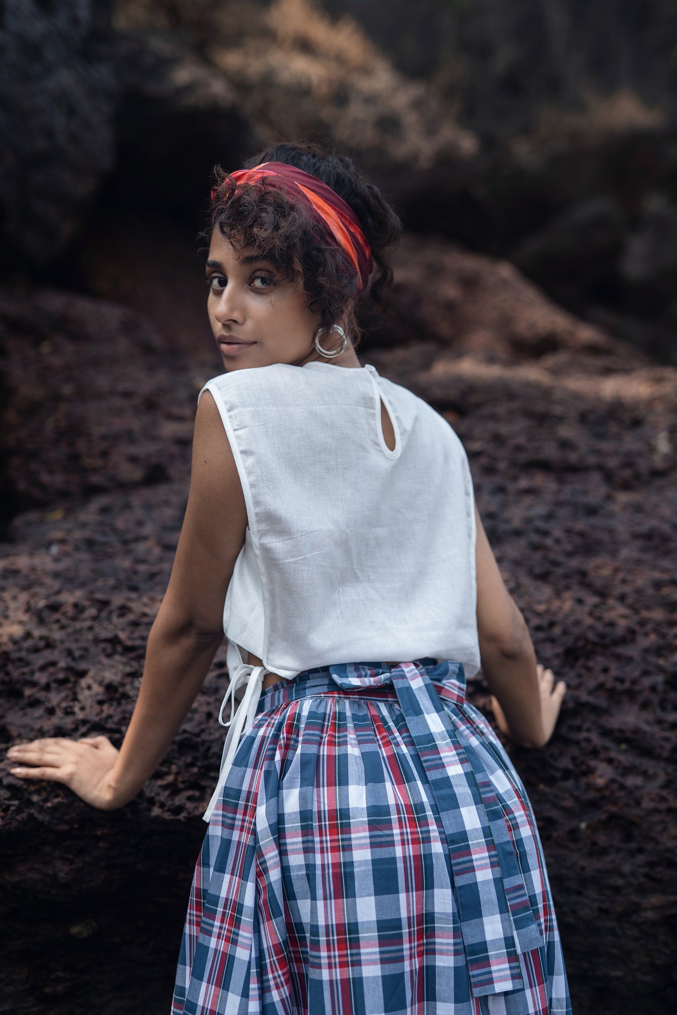 Wrap Top - White - CiceroniTopsRAAS Life