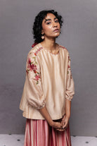Yasmin Top Beige - CiceroniTopsSubbah