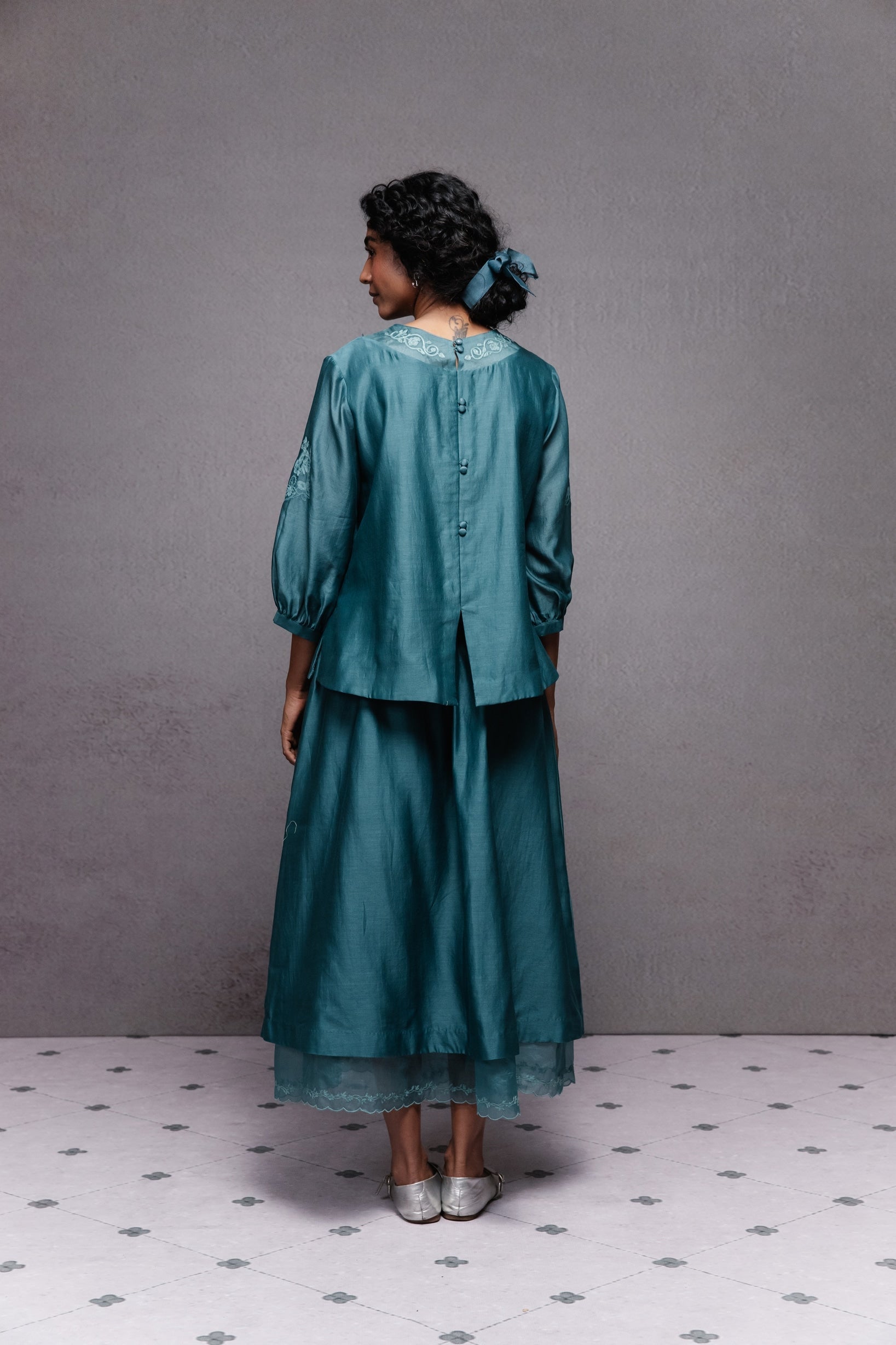 Yasmin Top Blue - CiceroniTopsSubbah