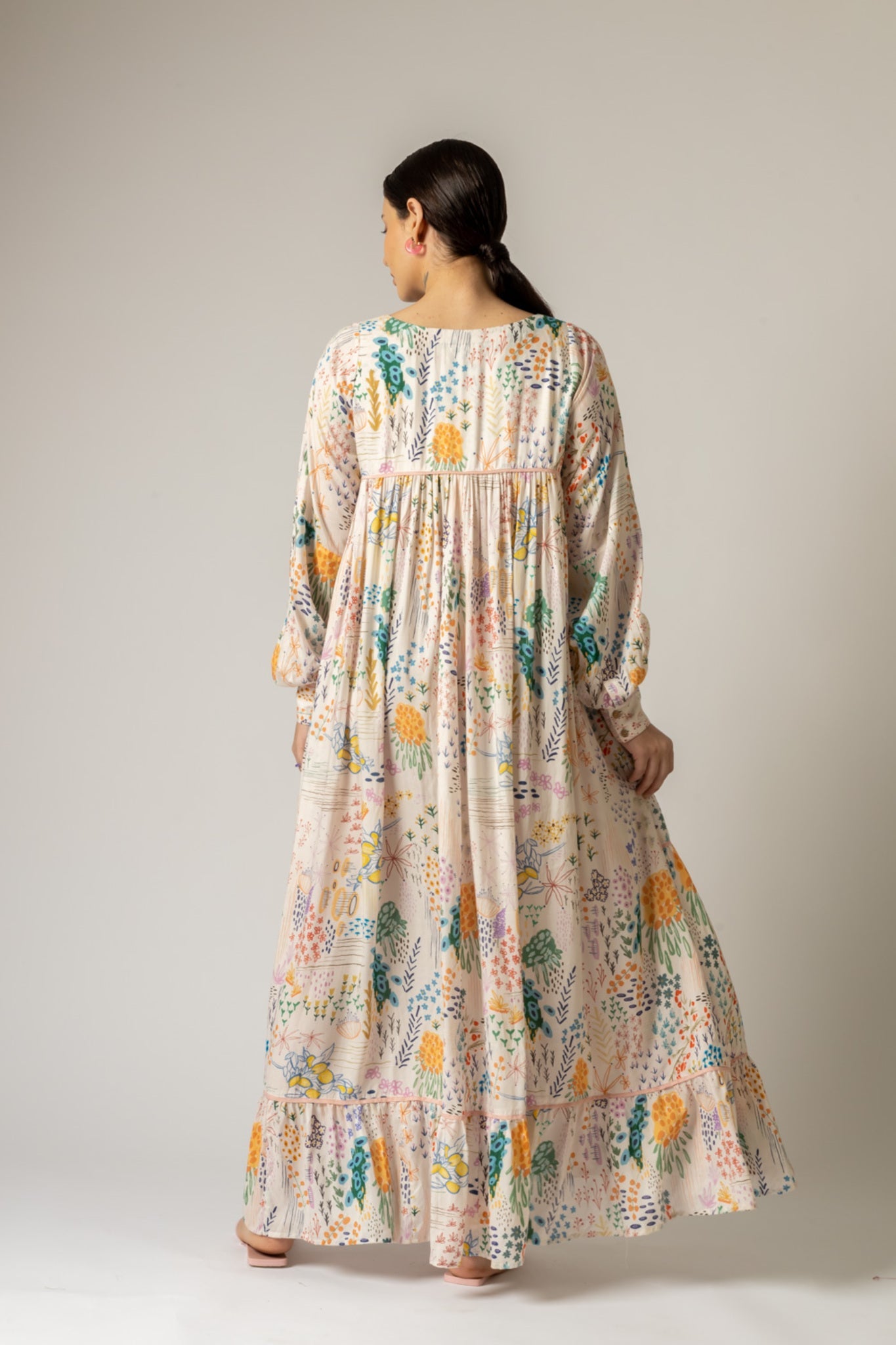 Yayoi Printed Dress - CiceroniDressesDoodlage