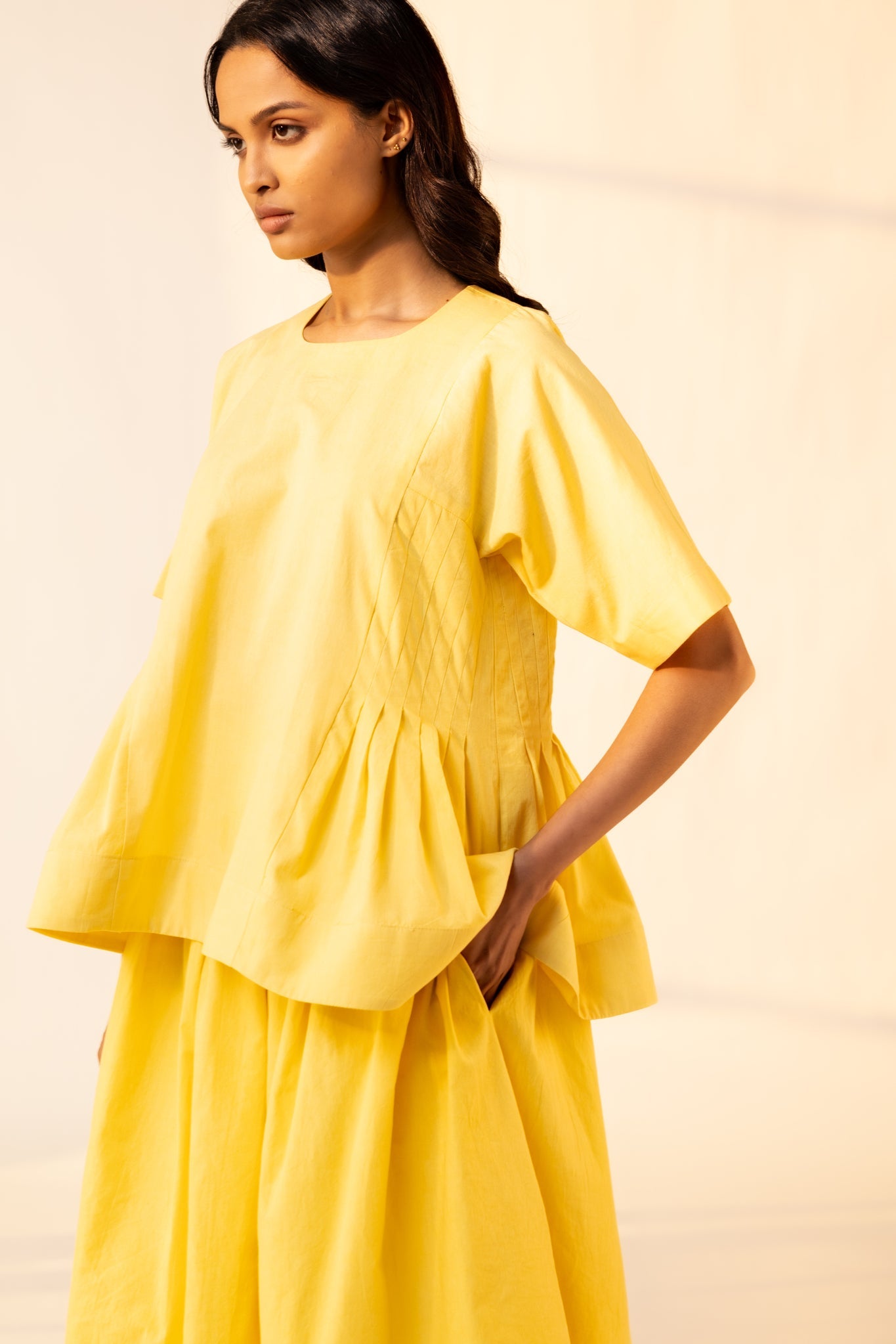 Yellow Peasant Set - CiceroniSkirt SetOtouto