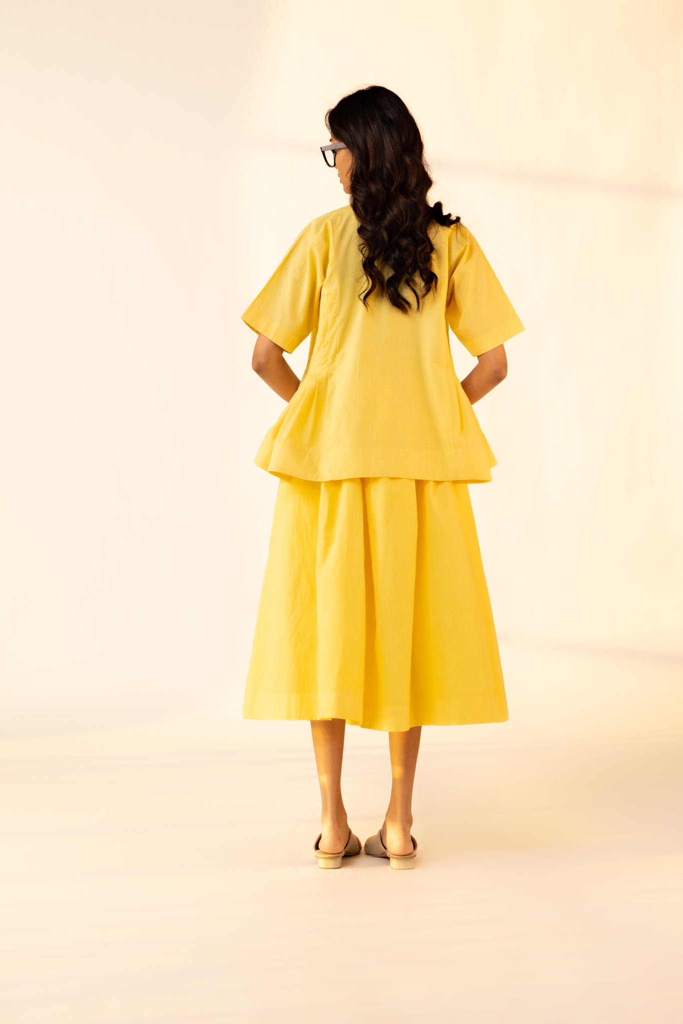 Yellow Peasant Set - CiceroniSkirt SetOtouto