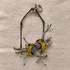 Yellow Wildflower Statement Necklace - CiceroniNeckpieceBandish