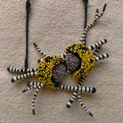 Yellow Wildflower Statement Necklace - CiceroniNeckpieceBandish