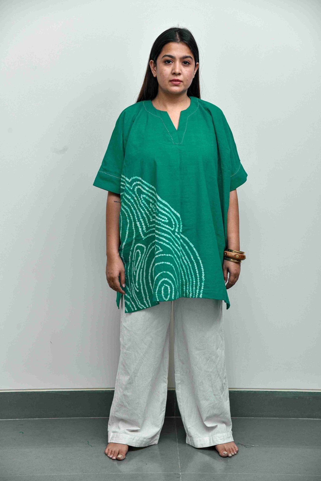 Zariya Fingerprint Top - CiceroniTopsYD Aashiya