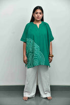 Zariya Fingerprint Top - CiceroniTopsYD Aashiya