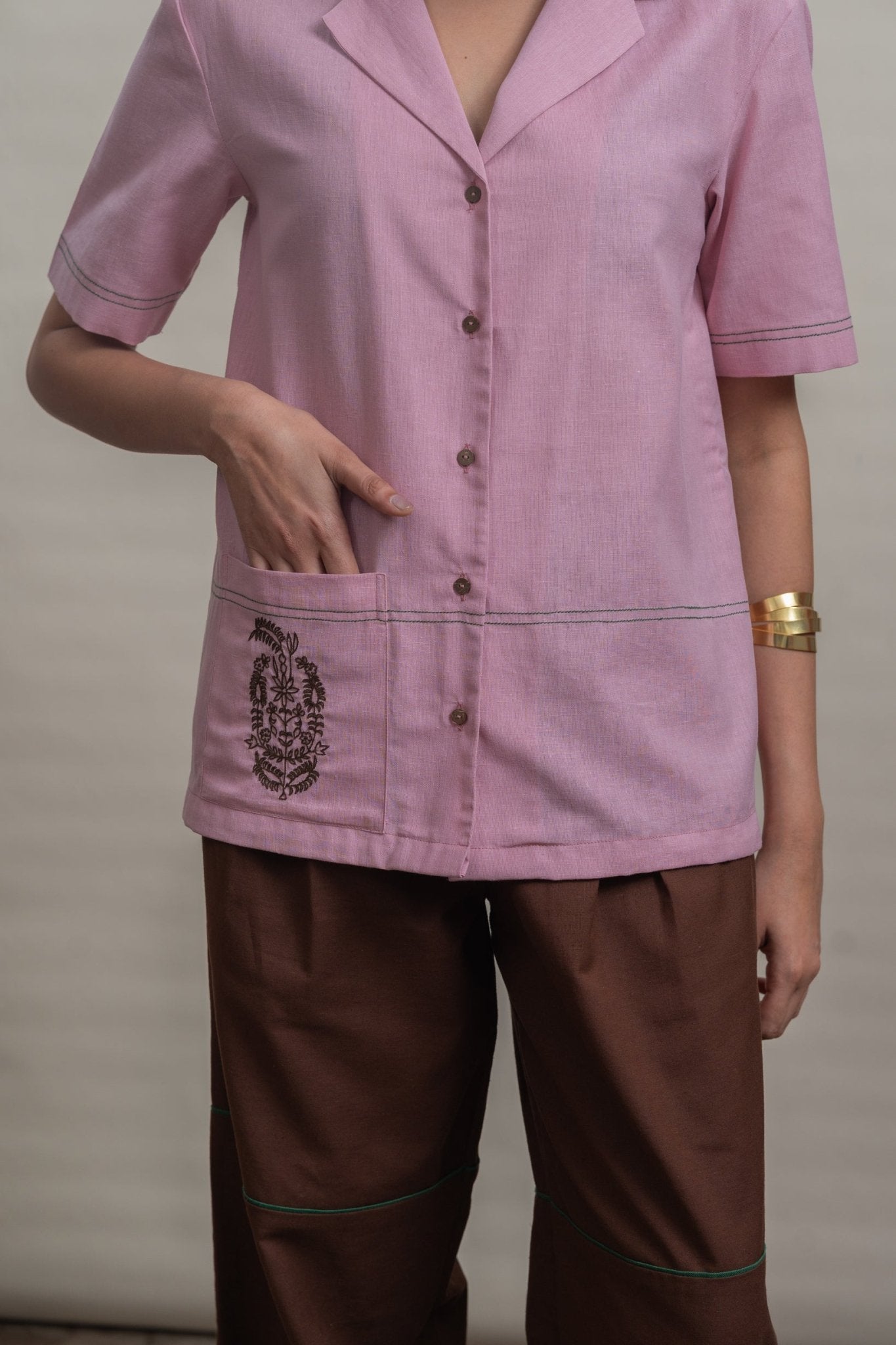 Zen Shirt - Rose Clay - CiceroniWomen ShirtsRaga & Co.