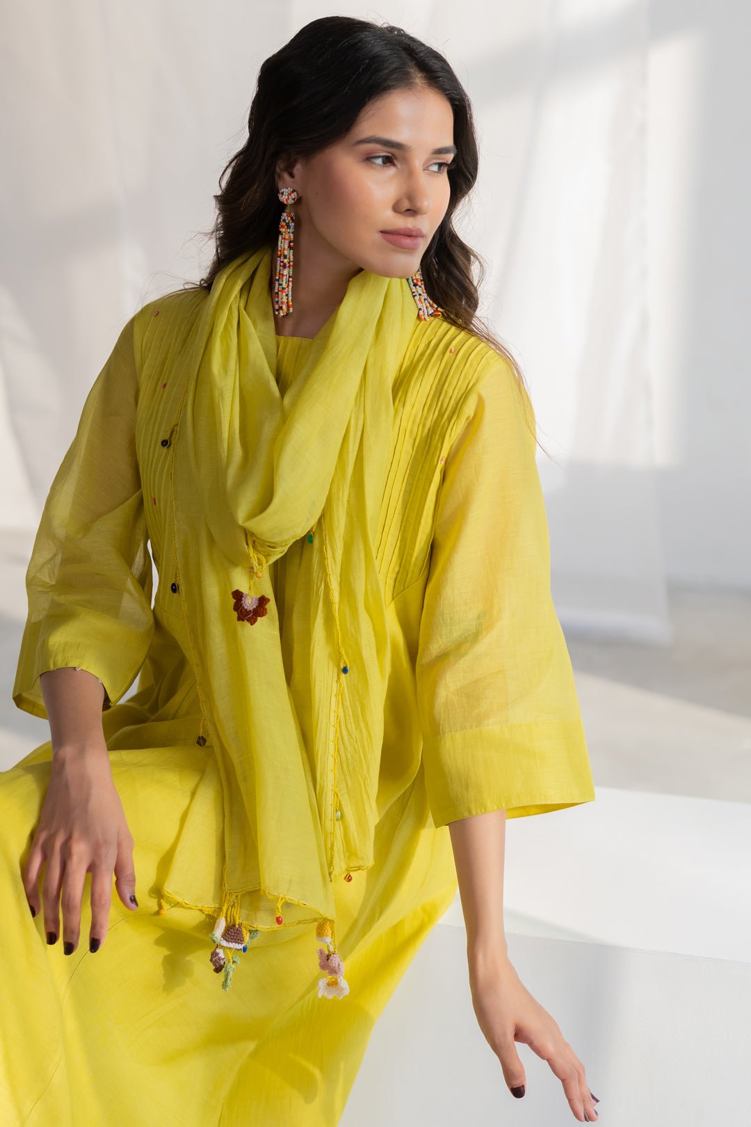 Zesty Lime Kurta Set - CiceroniKurta Set, Everyday WearSilai Studio
