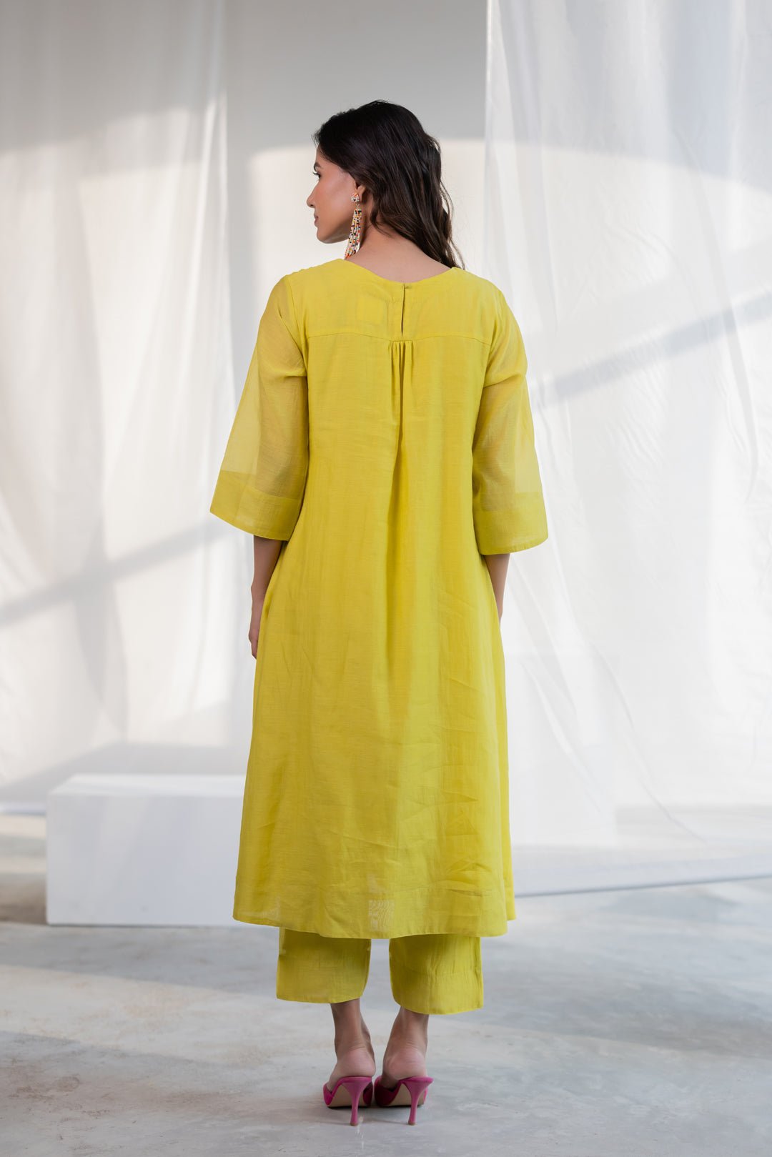 Zesty Lime Kurta - CiceroniKurta Set, Everyday WearSilai Studio