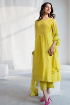 Zesty Lime Kurta - CiceroniKurta Set, Everyday WearSilai Studio