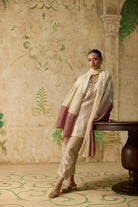 Zinnia Kurta Set - Pink and Beige - CiceroniKurta Set, Festive WearKhyati Rughani