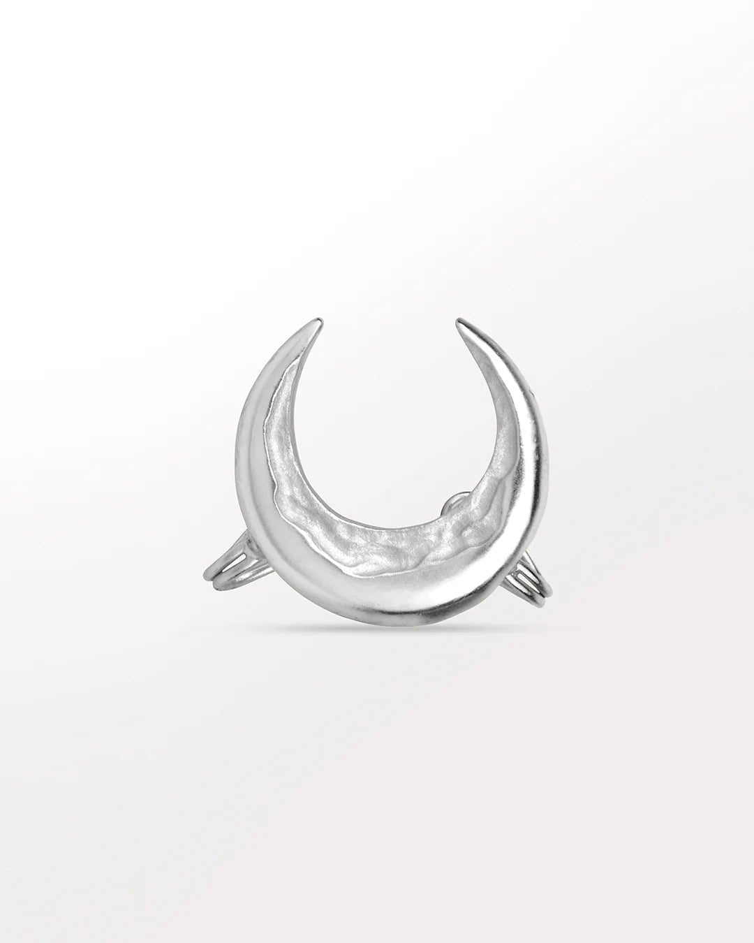 Zooni Ear Cuff - Silver - CiceroniEarringsBatoki