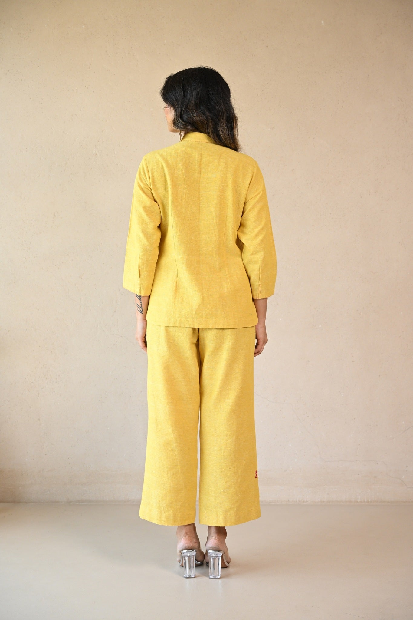 Zuri Shirt - Sunny Yellow - CiceroniWomen ShirtsRang by Rajvi