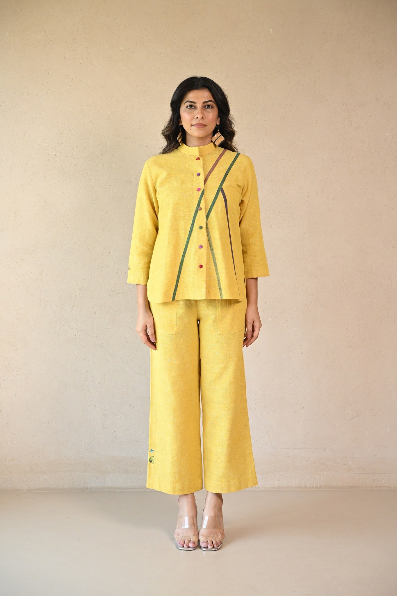 Zuri Shirt - Sunny Yellow - CiceroniWomen ShirtsRang by Rajvi