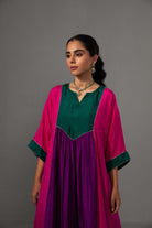 Ajooni Set - Rani Pink - CiceroniKurta Set, Festive wearLabel Shreya Sharma