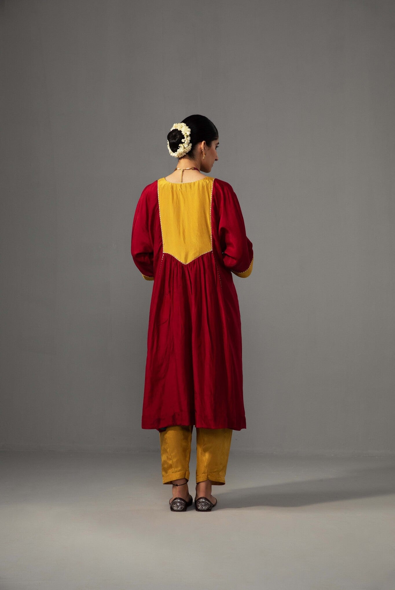 Ajooni Set - Red - CiceroniKurta Set, Festive wearLabel Shreya Sharma