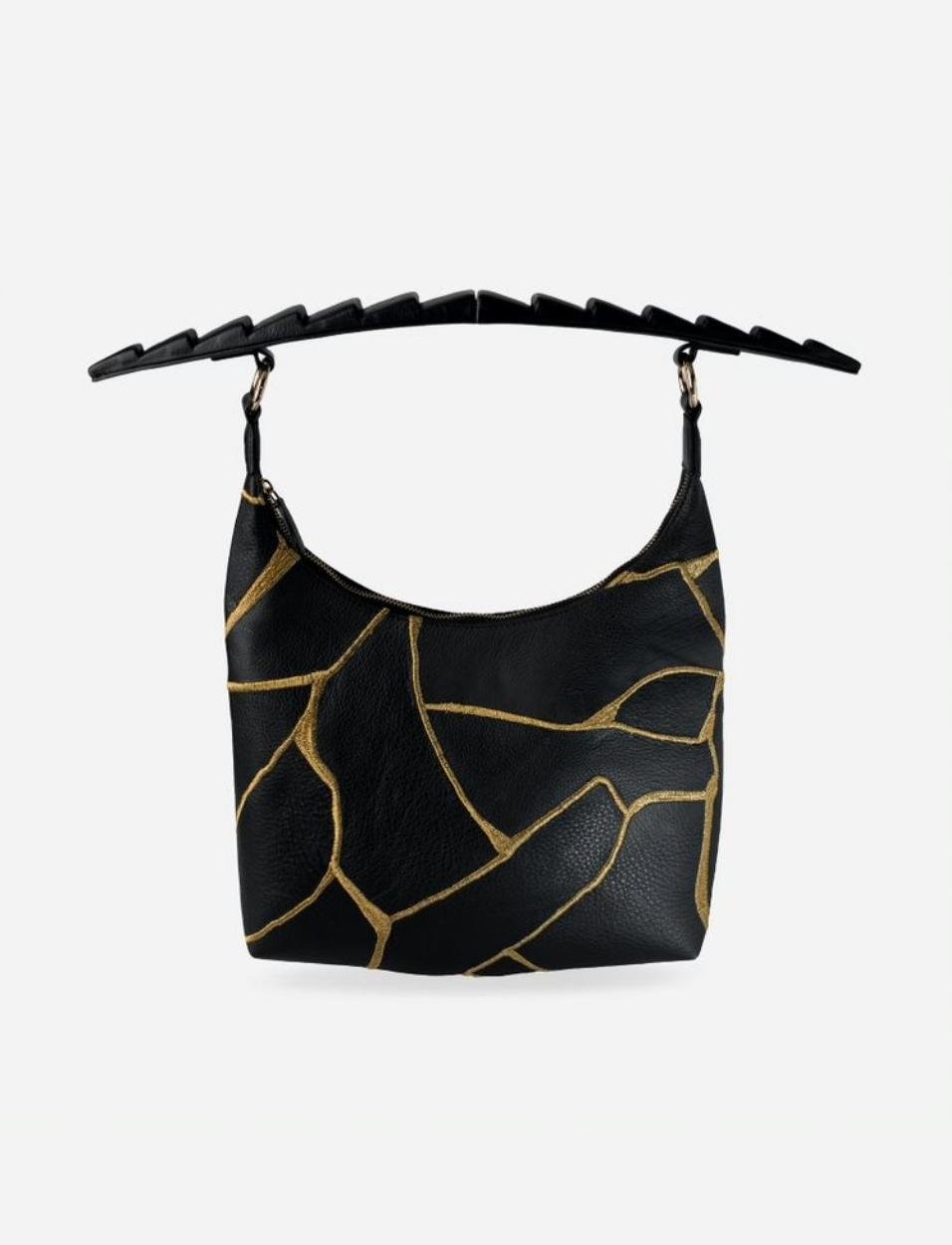 Akira Shoulder Bag in Black - CiceroniBagEconock