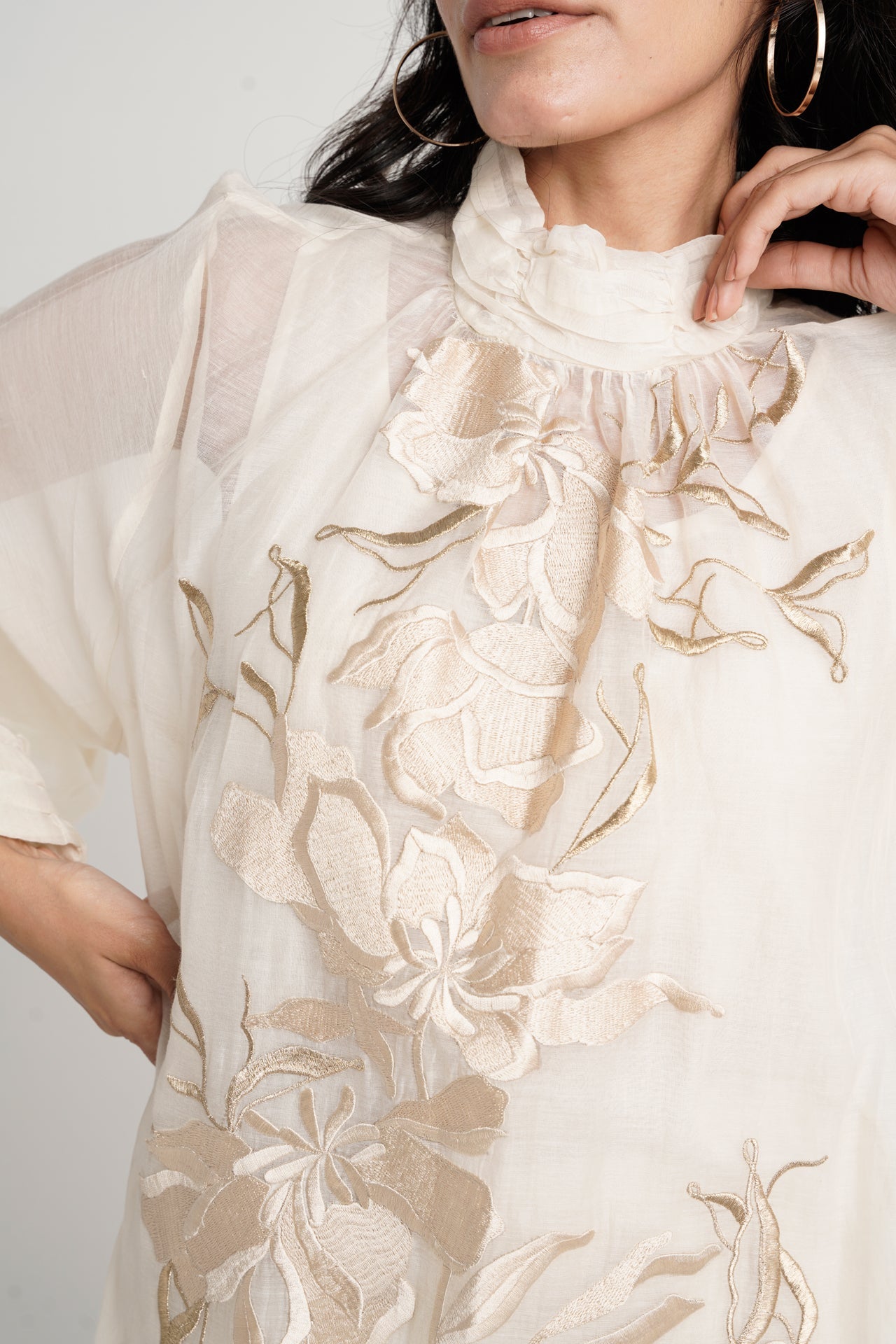 Alba - Ivory Beach Tunic Set - CiceroniCo-ord SetMadder Much