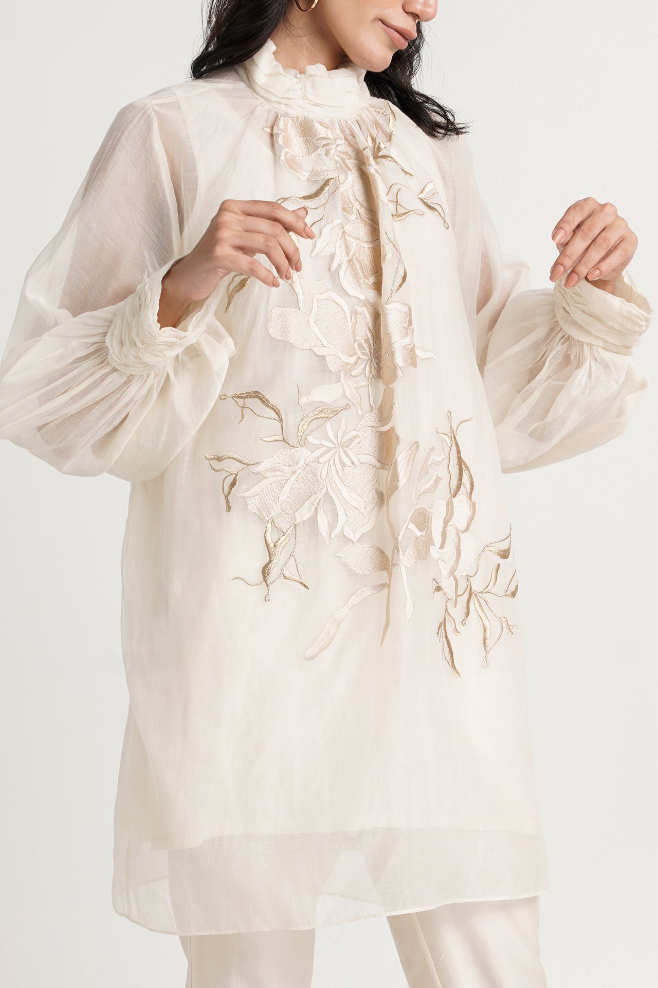 Alba - Ivory Beach Tunic Set - CiceroniCo-ord SetMadder Much