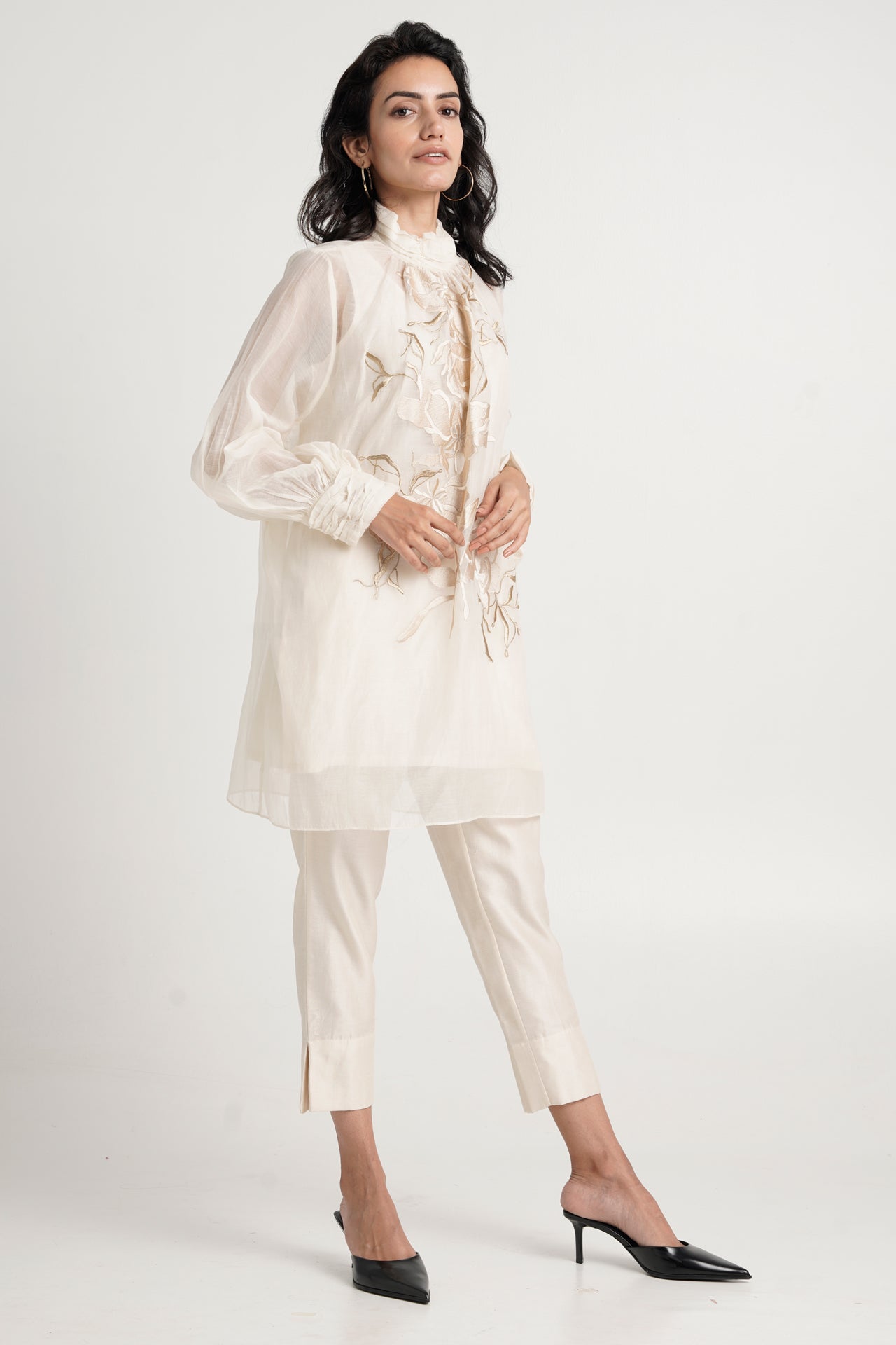 Alba - Ivory Beach Tunic Set - CiceroniCo-ord SetMadder Much