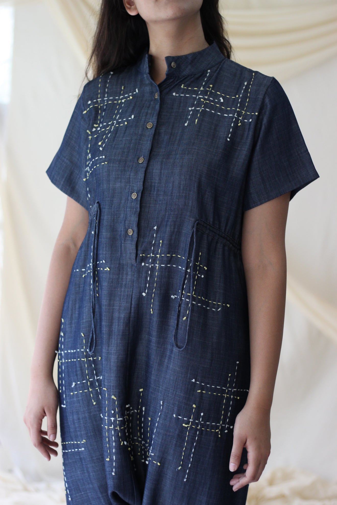 August Jumpsuit - CiceroniChambray & Co.