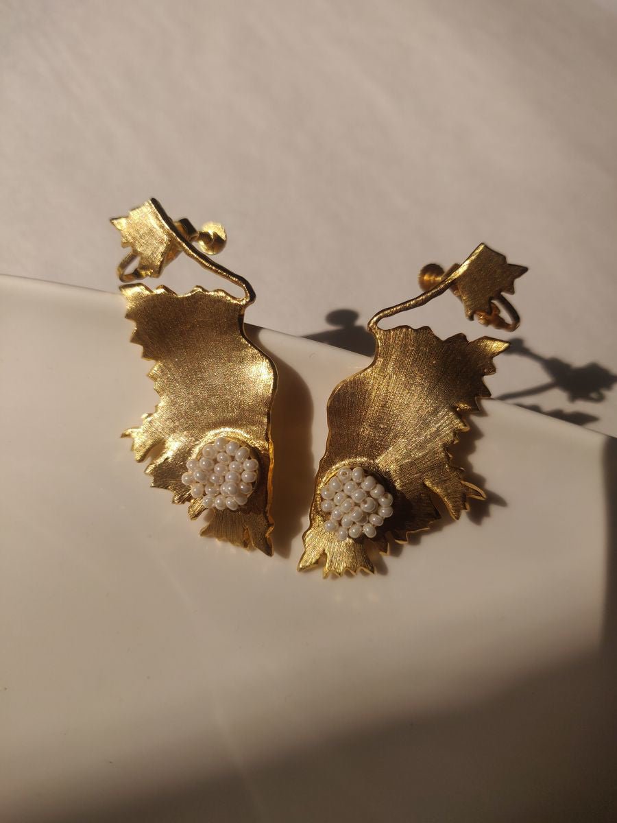 Awe-Golden Earrings - CiceroniAarjavee