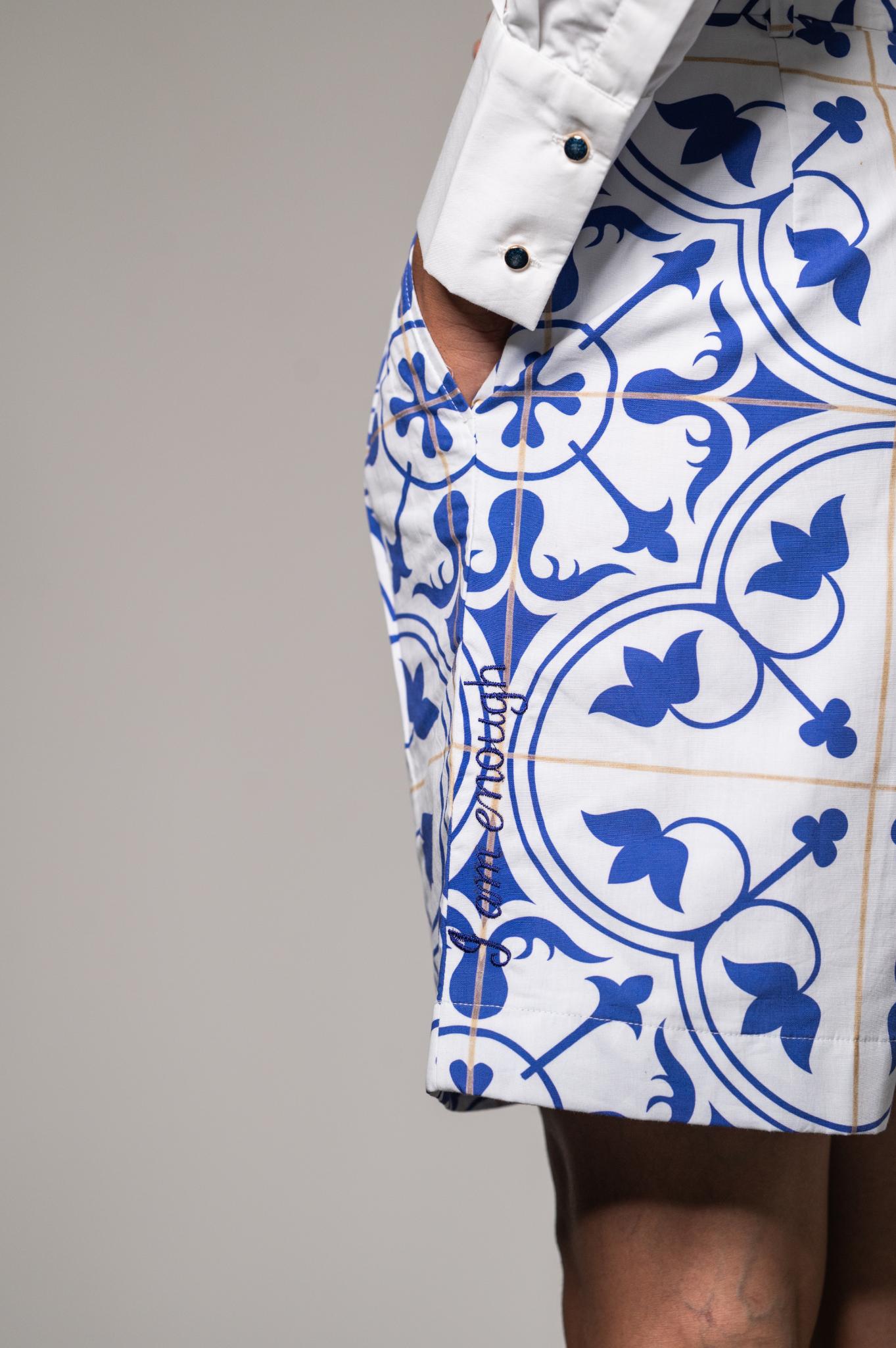 Azulejos Tile Trekker Shorts - CiceroniShortsPrachi Kamat