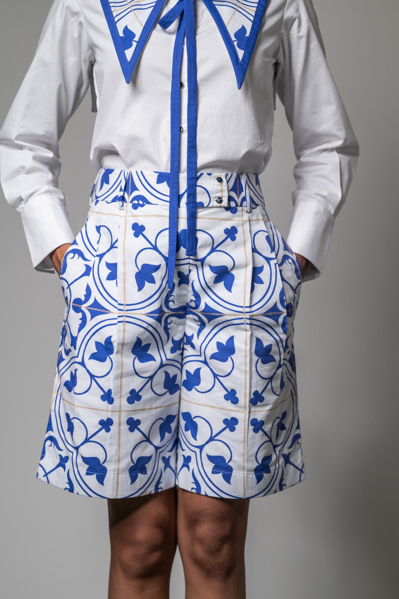 Azulejos Tile Trekker Shorts - CiceroniShortsPrachi Kamat