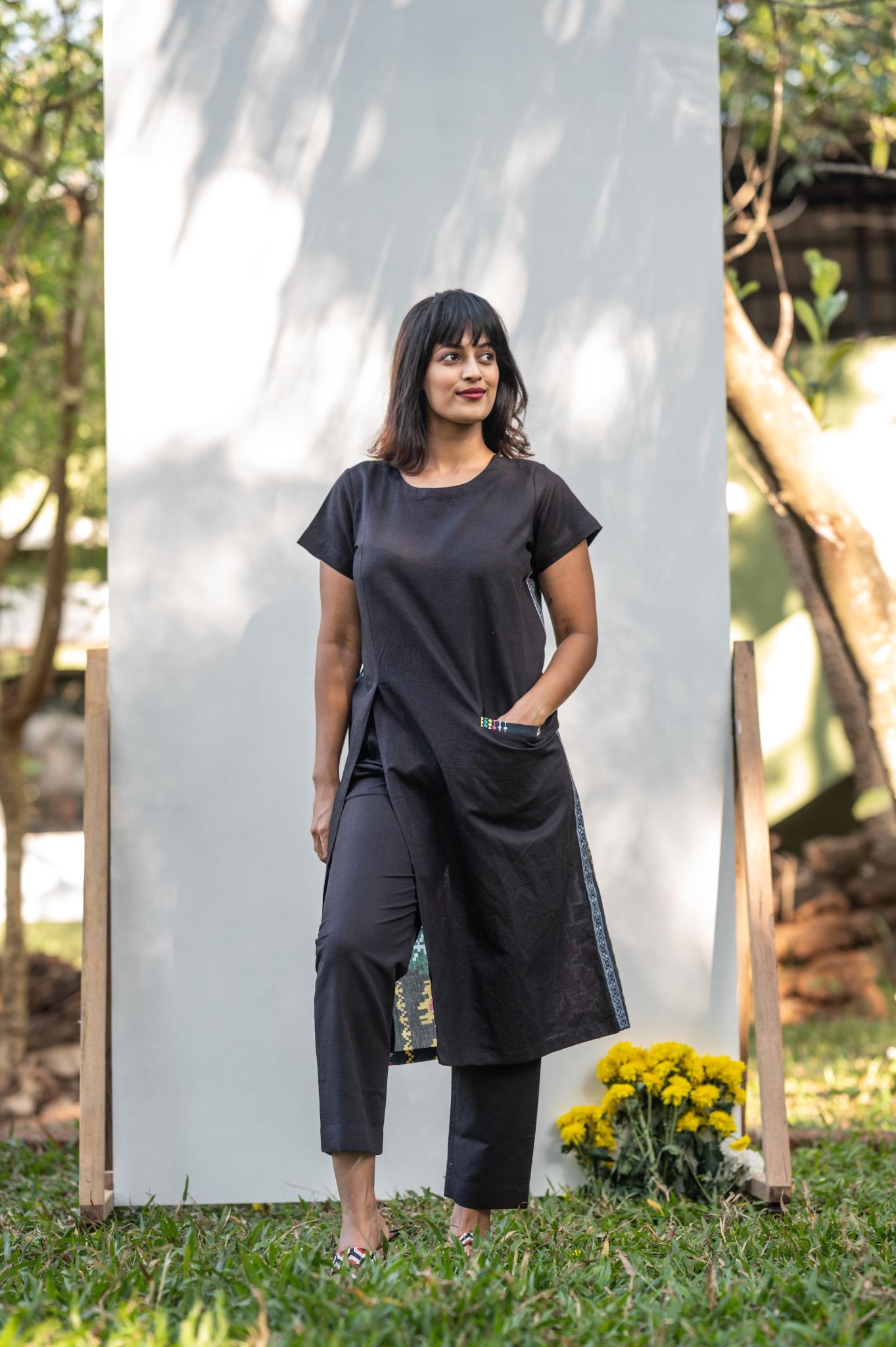 Backyard Flowers Kurta Set - CiceroniKurta SetPrachi Kamat