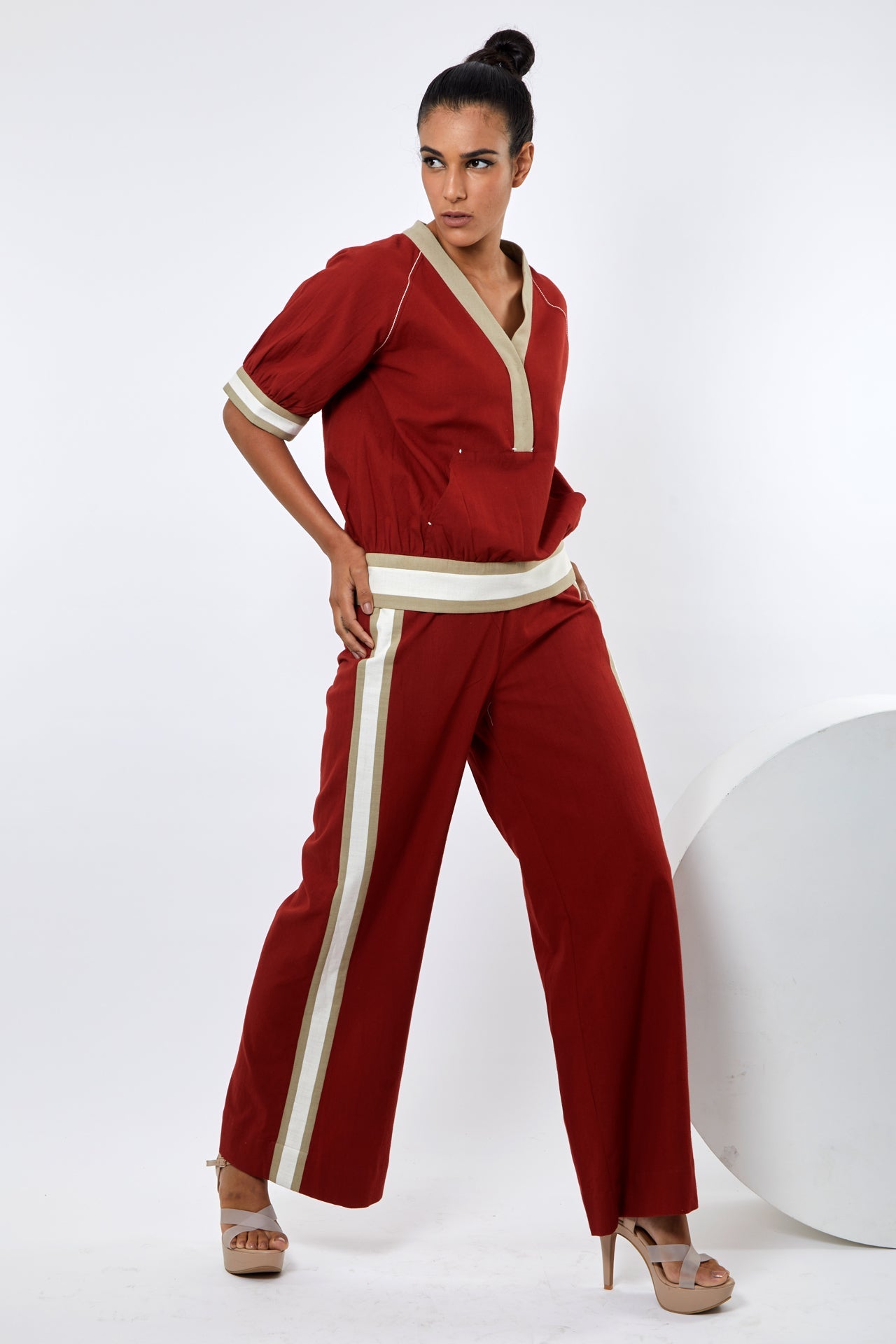 Baku - Runner Top And Pant Set Of 2 - CiceroniCo-ord SetMadder Much