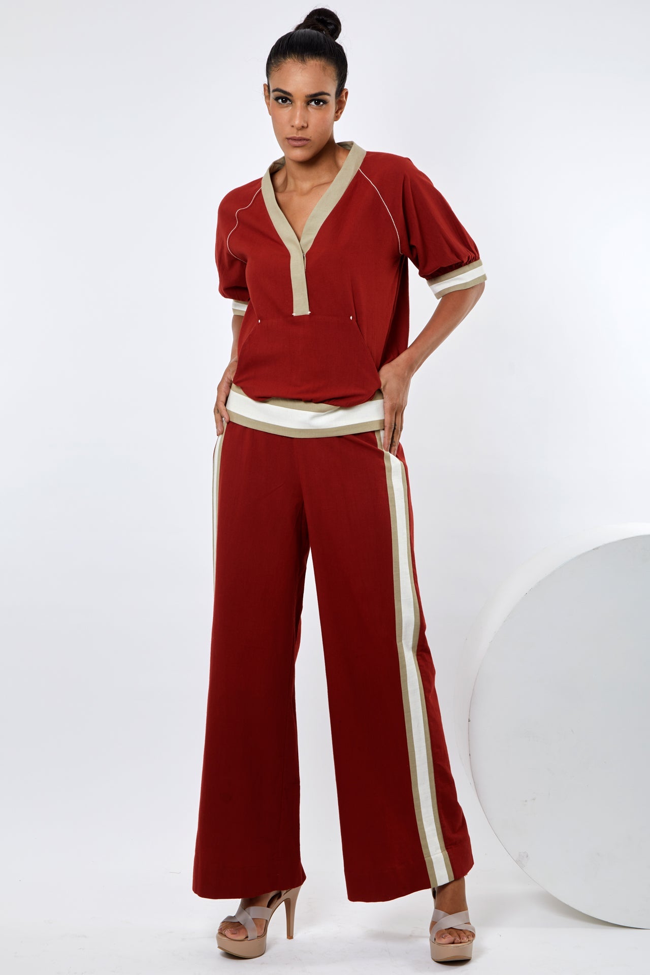 Baku - Runner Top And Pant Set Of 2 - CiceroniCo-ord SetMadder Much