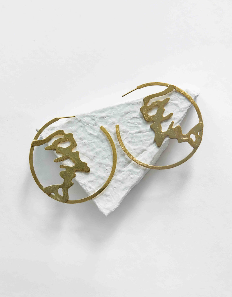 Beltza Earrings - CiceroniDE'ANMA