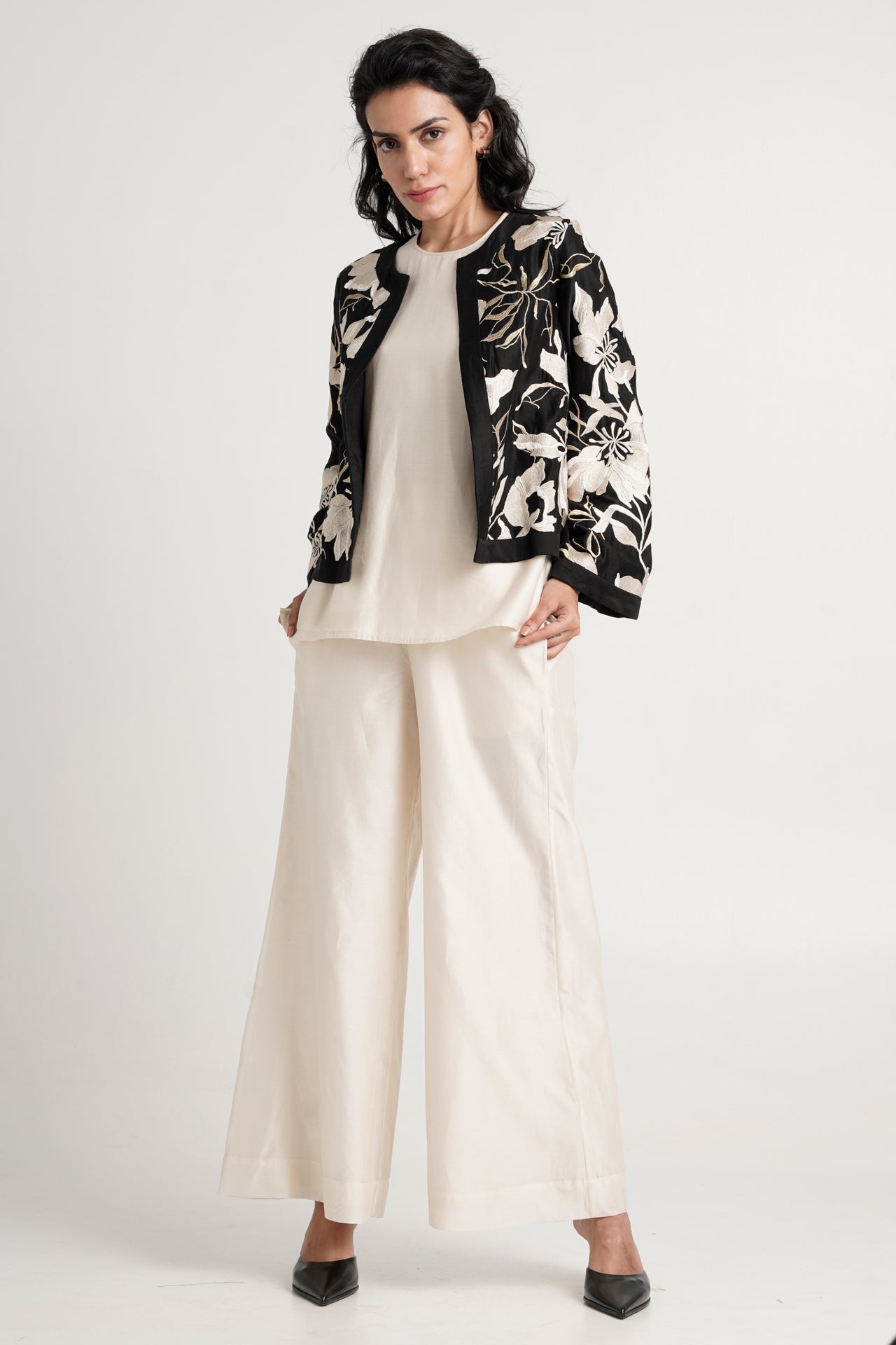 Betty - Twilight Monochrome Shrug Co-ord Set of 3 - CiceroniCo-ord SetMadder Much