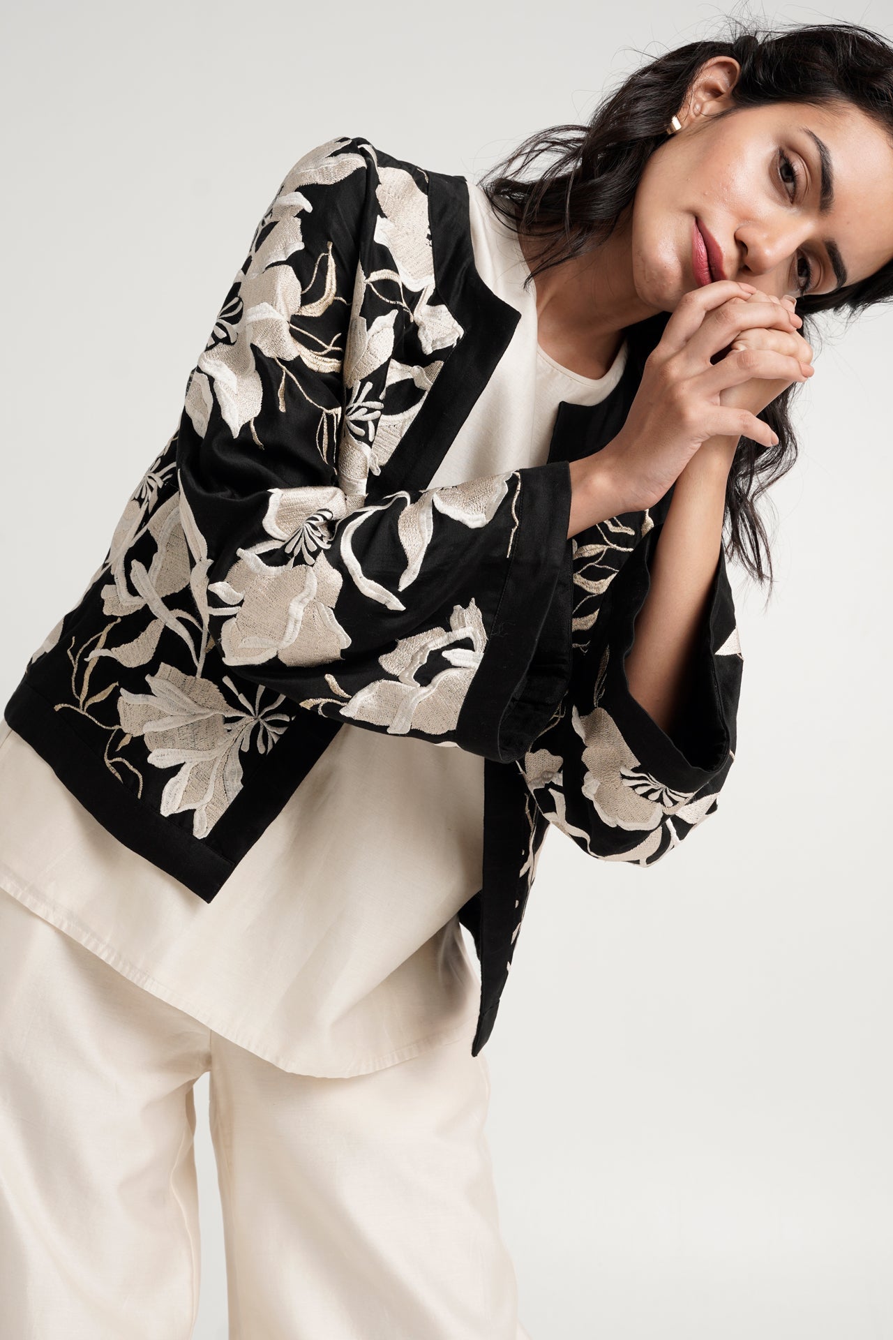 Betty - Twilight Monochrome Shrug Co-ord Set of 3 - CiceroniCo-ord SetMadder Much