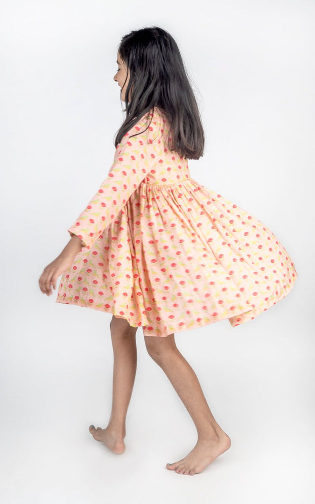 Bird Printed Flare Dress - CiceroniDressesMr. Brat