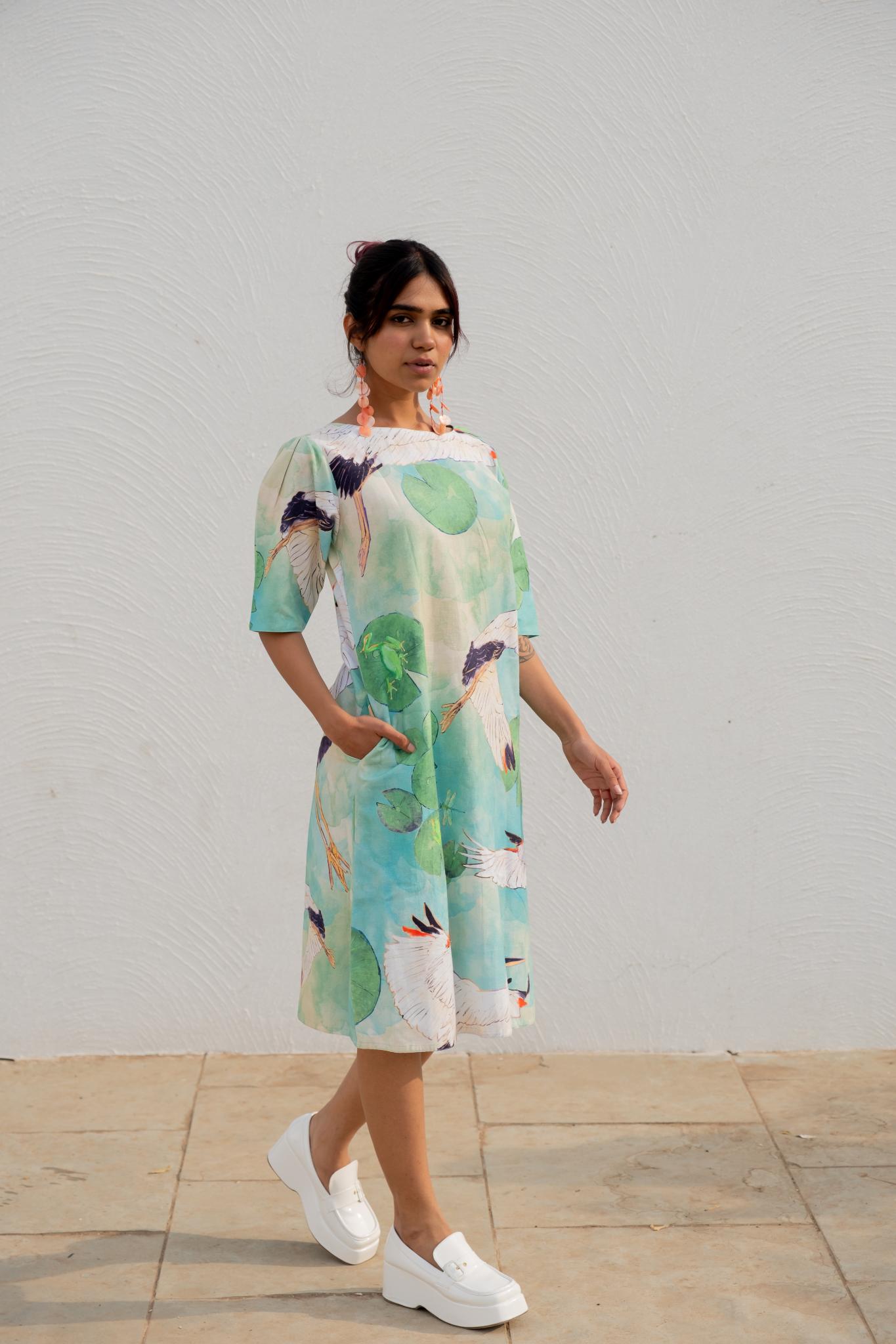 Birds Eye View Dress - CiceroniDressesSilai Studio