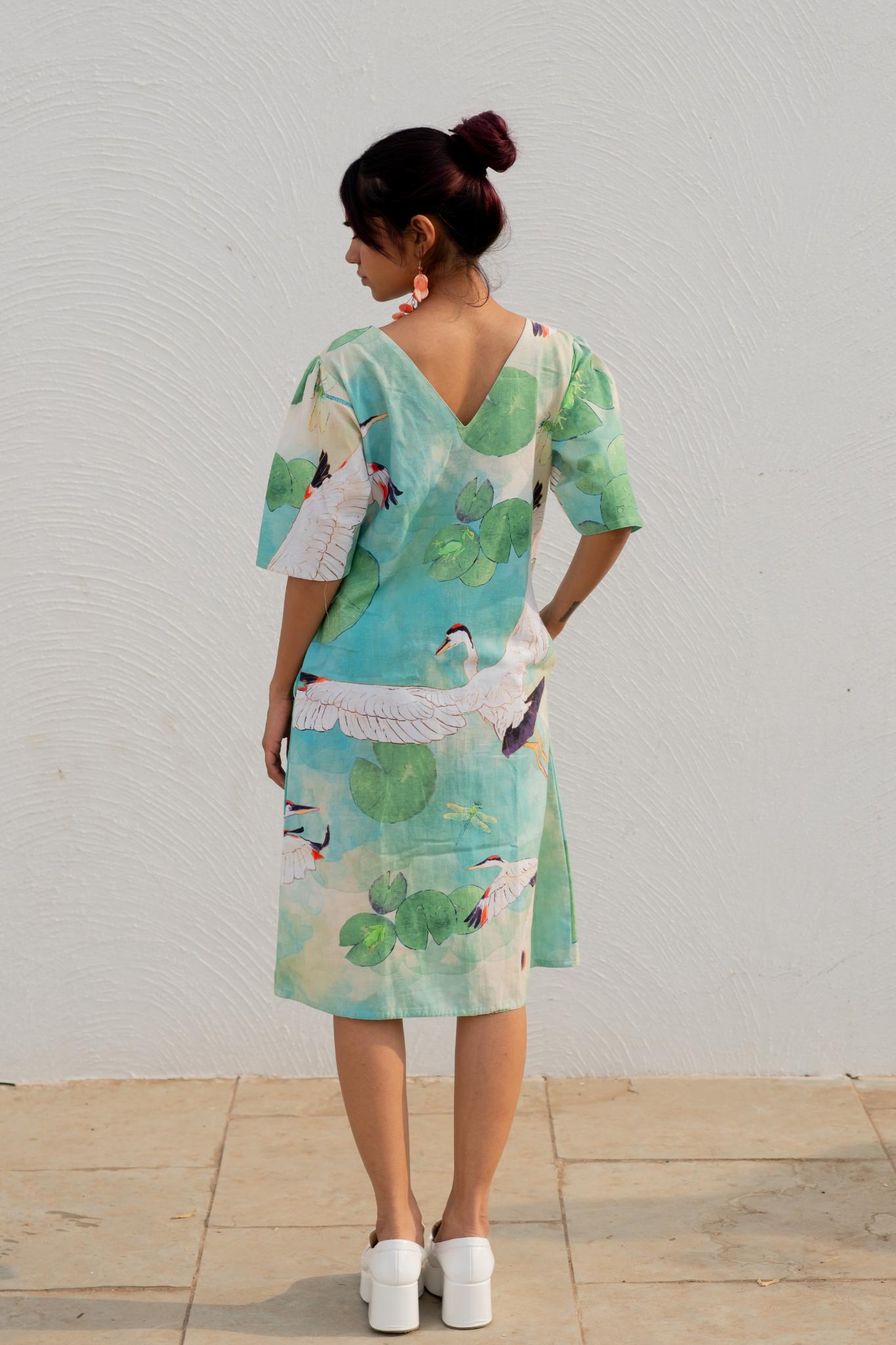 Birds Eye View Dress - CiceroniDressesSilai Studio