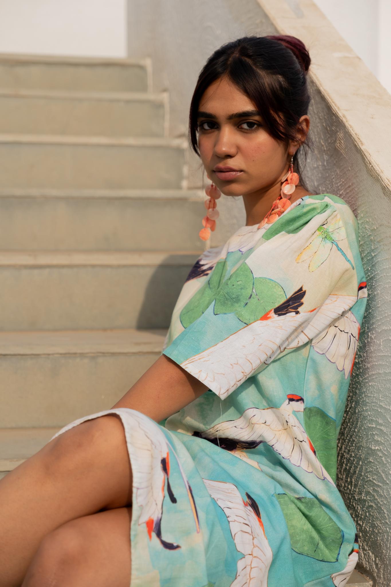 Birds Eye View Dress - CiceroniDressesSilai Studio