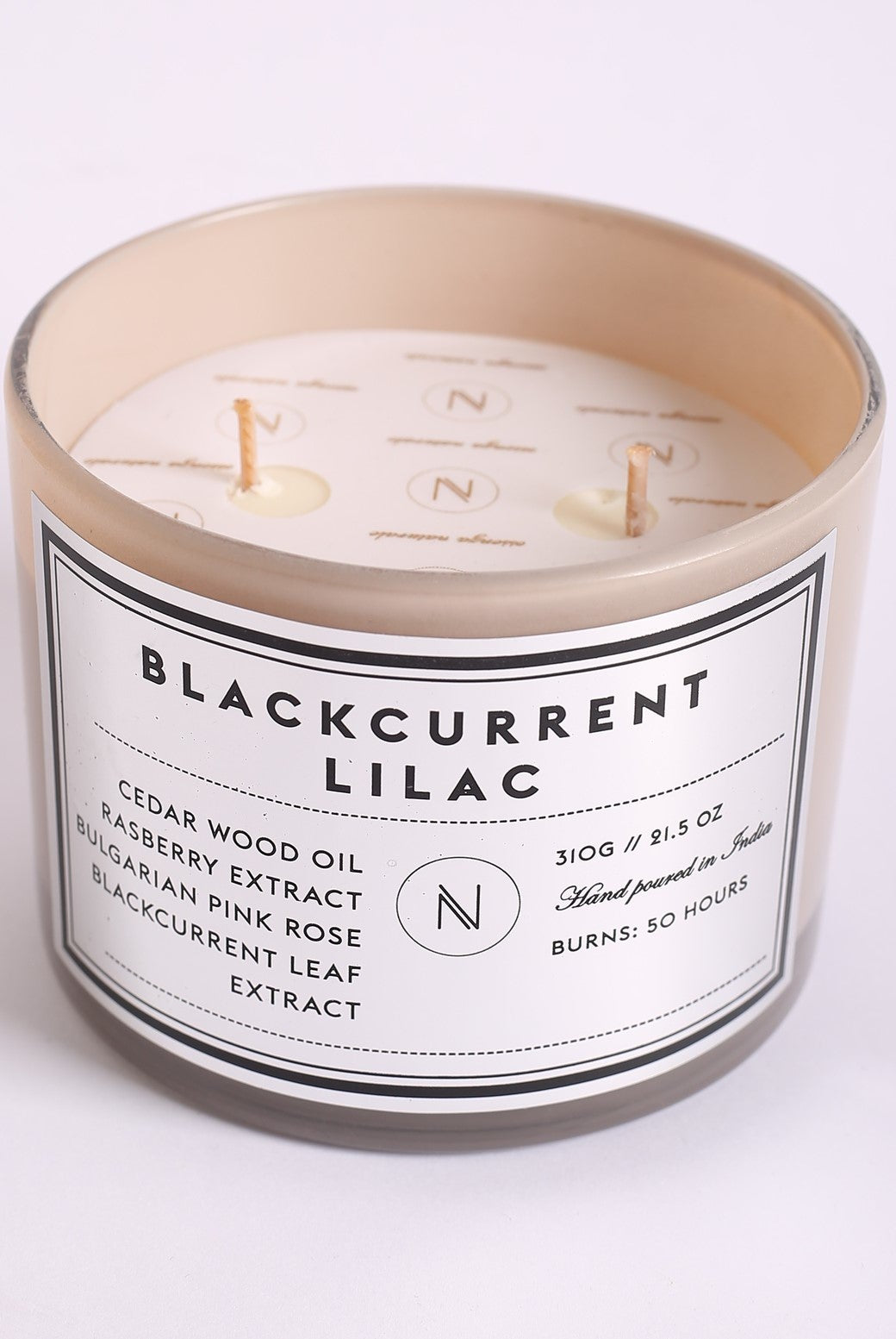 Blackcurrant infused in Lilac Candle - CiceroniNASO