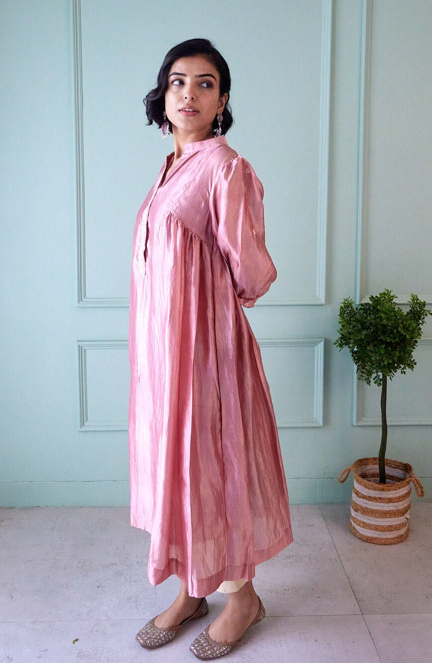 Bloom Gathered Dress - CiceroniDressesAmbrosia