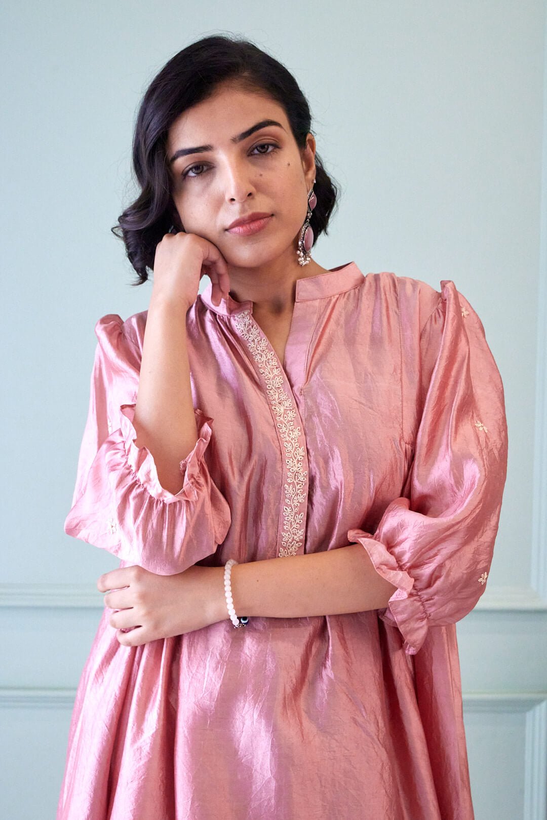 Bloom Gathered Dress - CiceroniDressesAmbrosia