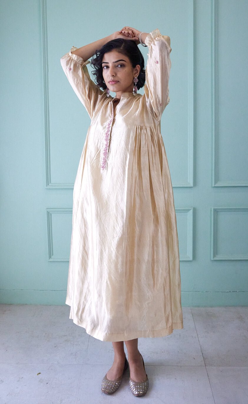 Bloom Gathered Dress - CiceroniDressesAmbrosia