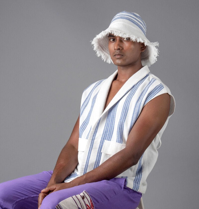 Blue Bucket Cap - CiceroniHatJohargram