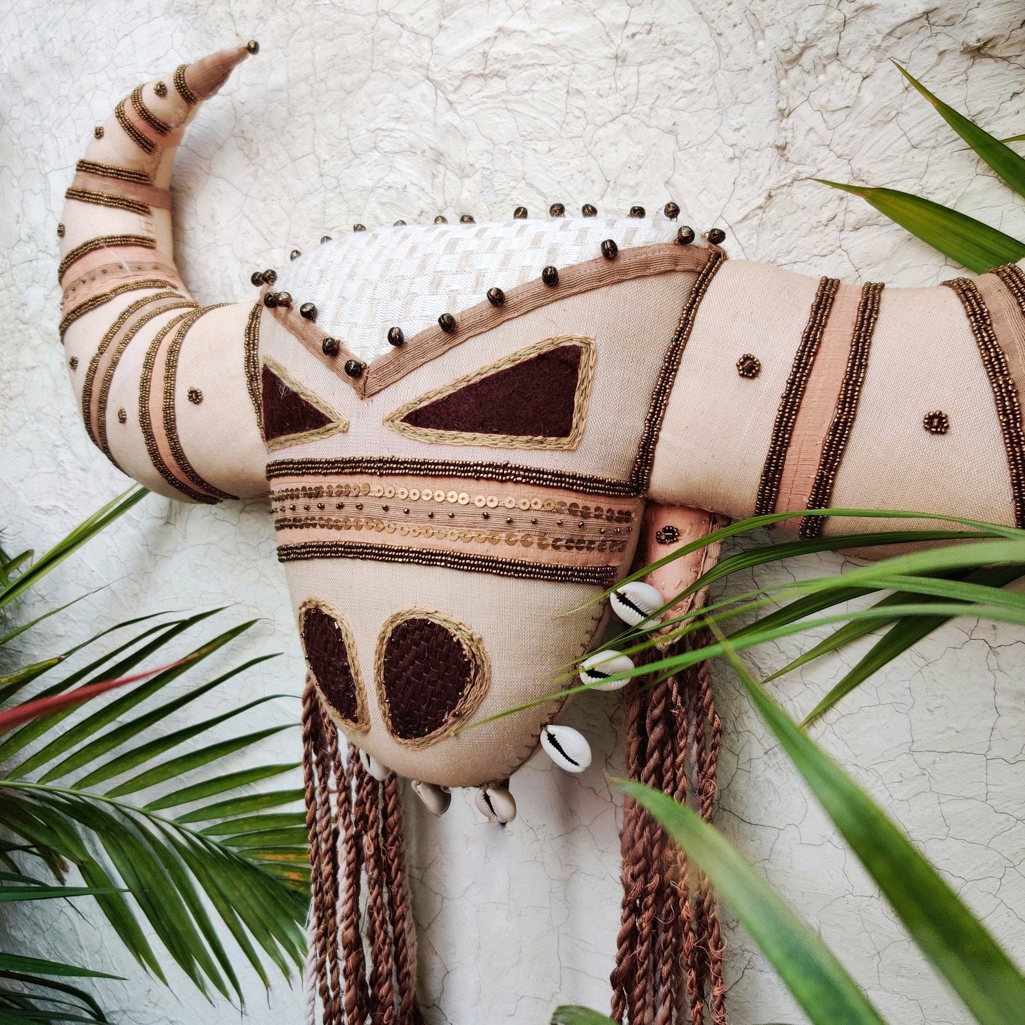 Bos Taurus, The Bull Wall Art - Off White - CiceroniWall ArtD I T I