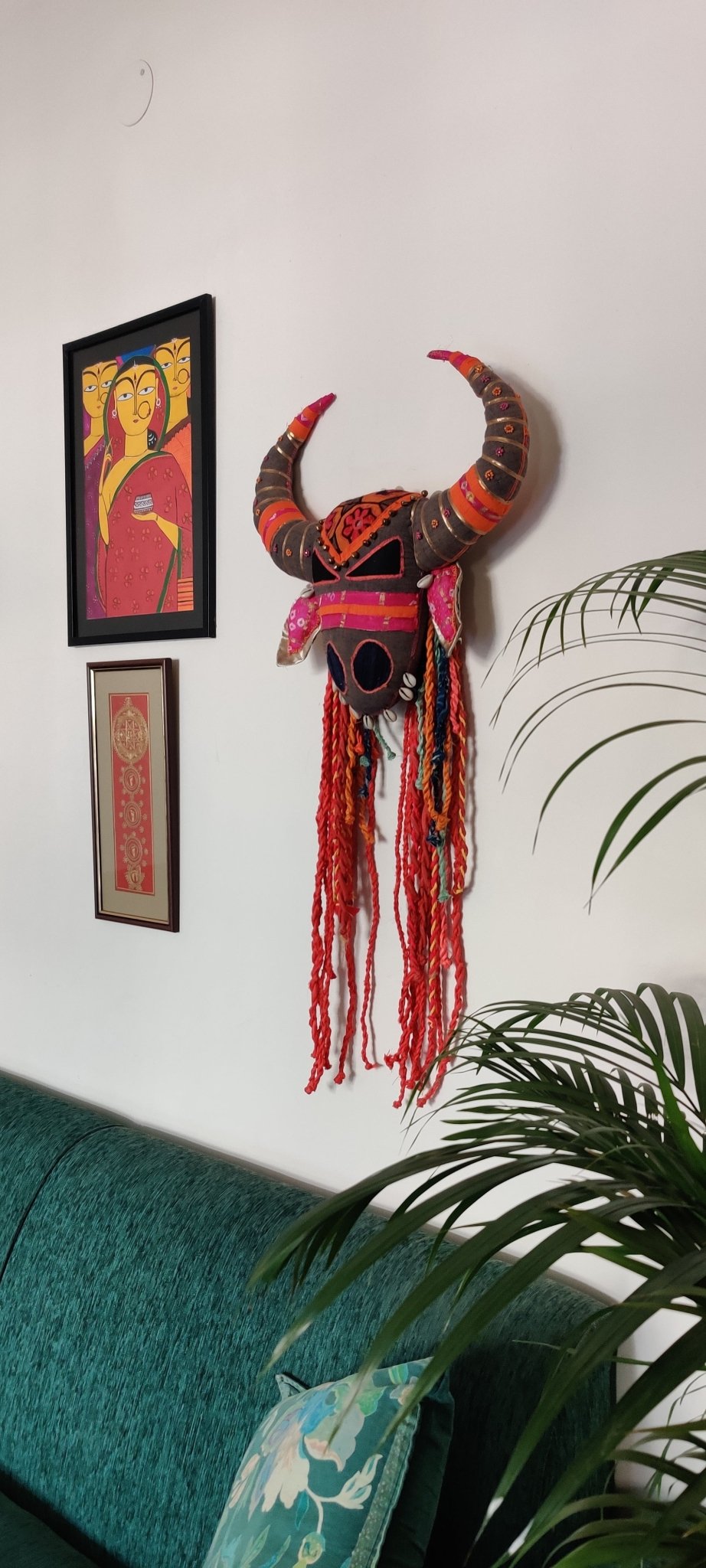 Bos Taurus, The Bull Wall Art - Orange - CiceroniWall ArtD I T I